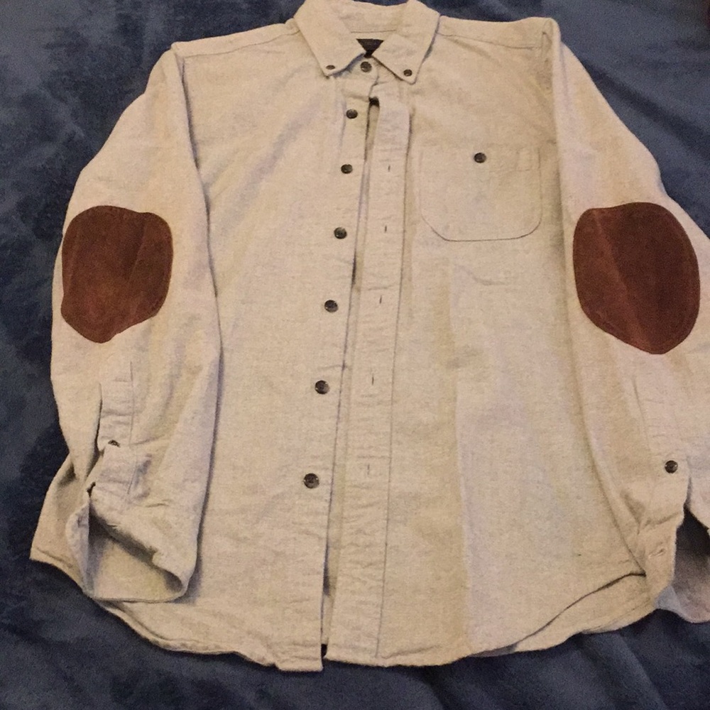 J. Crew Men’s Gray Button-Up